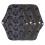 M05 5 pezzi dischetti riutilizzabili 18x25cm Carbone di bambù 15