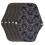 M05 5 pezzi dischetti riutilizzabili 18x25cm Carbone di bambù 2