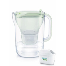 Karaffe mit Filter - Brita - Style Eco - Volumen 2,4 L - Filter MX PRO - Farbton grün