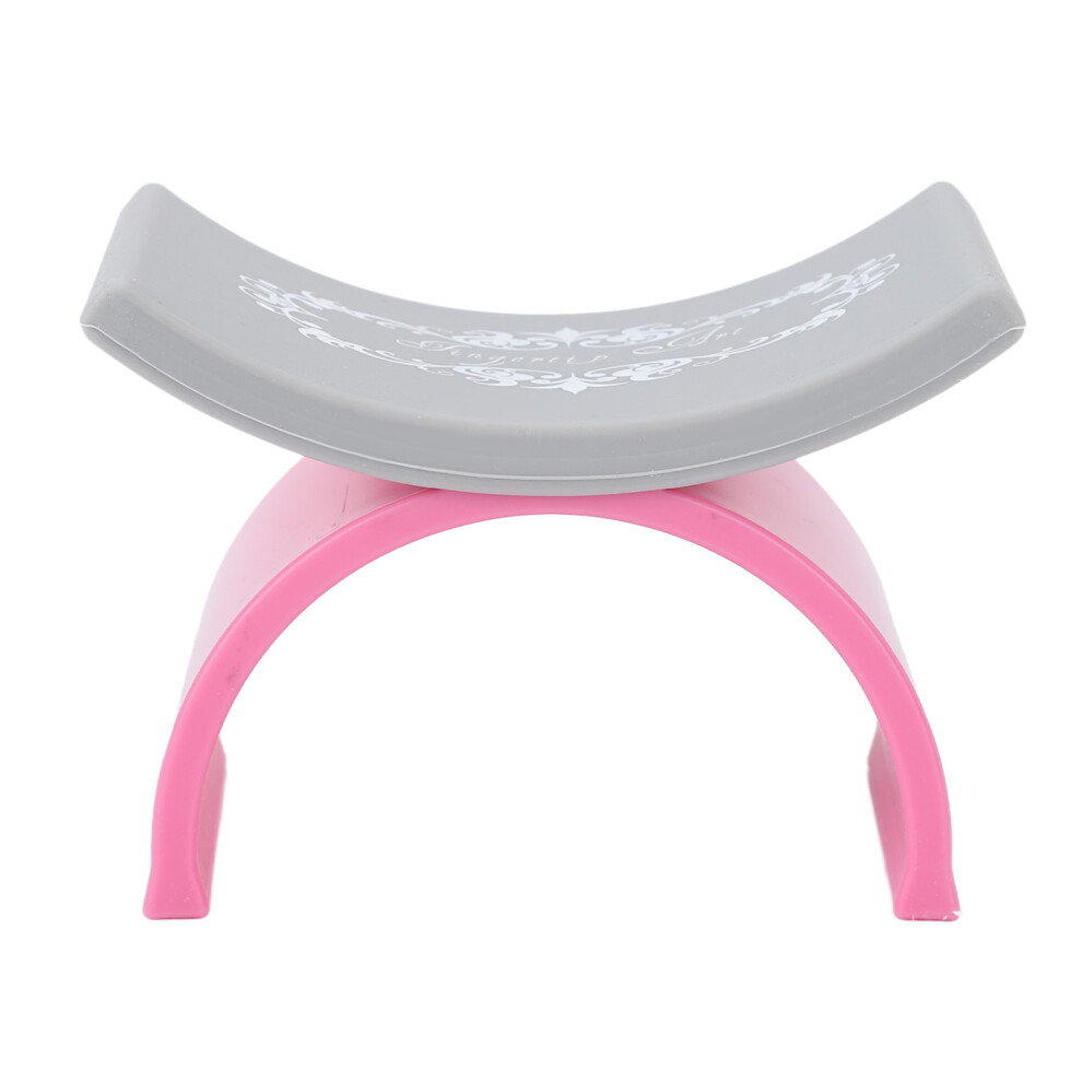 Pink Nail Arm Rest Cushion Table Manicure U Shaped Hand