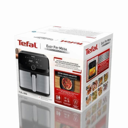 Tefal Fritteuse - TEFAL - Easy Fry Mega - 7,5L - Manuelles Hackmesser 500ml - Violett/Grau 2