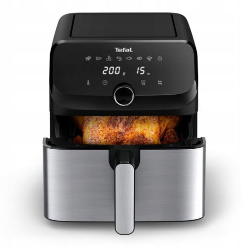 Tefal Fritteuse - TEFAL - Easy Fry Mega - 7,5L - Manuelles Hackmesser 500ml - Violett/Grau 1