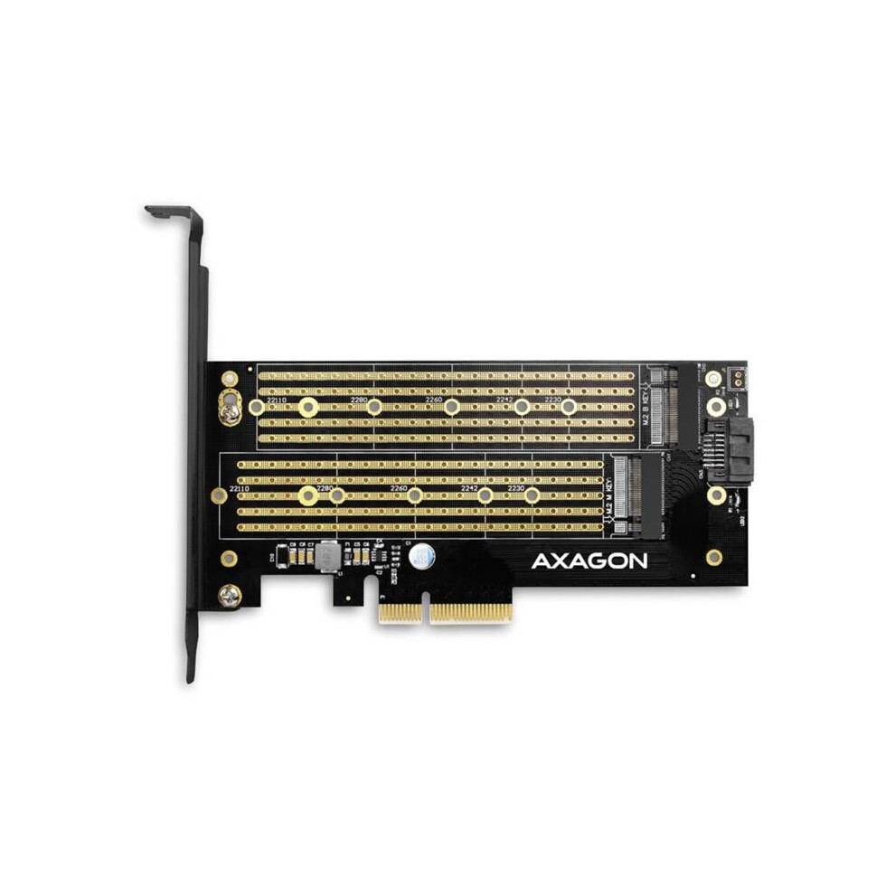 AXAGON PCEM2-D - Speichercontroller - M2 NVMe-Karte  SATA 6 Gbits - PCIe 30 x4 - Image 4