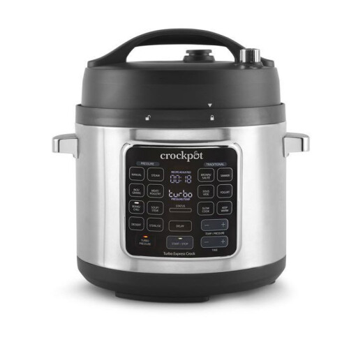 Crock-Pot Multicooker - CROCKPOT - Turbo Express - 5.6L - 14 programas - Función antiadherente