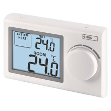 Termostato ambiente, digitale, da parete, manuale, per sistemi di riscaldamento e raffreddamento, regolatore di temperatura con mo