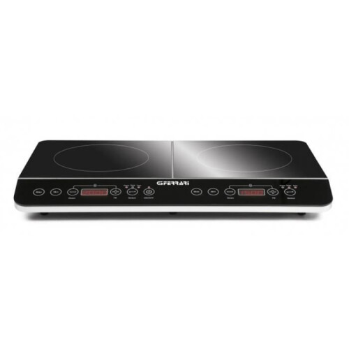 Ferrari Table de cuisson à induction G3 Ferrari G10047 - Noir - 2 brûleurs - 1500W/2000W 2