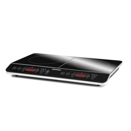 Ferrari Table de cuisson à induction G3 Ferrari G10047 - Noir - 2 brûleurs - 1500W/2000W