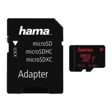 MicroSDXC UHS-I geheugenkaart - HAMA - 128 Go - UHS Klasse 3