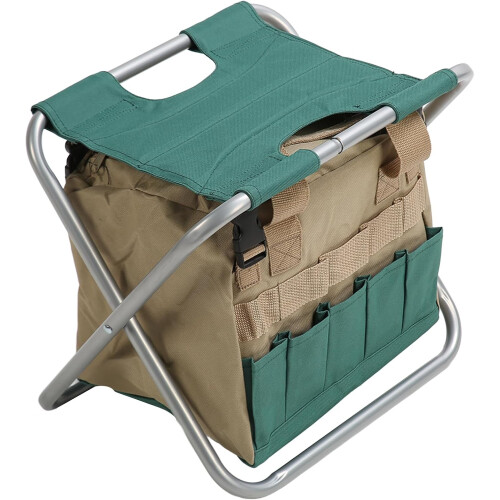 High-Performance Folding Garden Stool, Removable, 600D Oxford Fabric, Portable 1