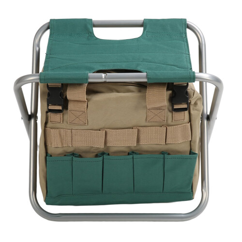 High-Performance Folding Garden Stool, Removable, 600D Oxford Fabric, Portable
