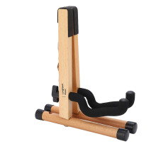 Holz Violinständer Holzdisplay Halter Faltbar Abnehmbar für Ukulele Mini-Gitarre Mandoline
