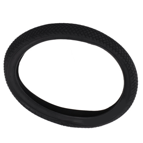 Kid Thick 12x2.125 Non-Slip Rubber Bicycle Tire Checkered Pattern