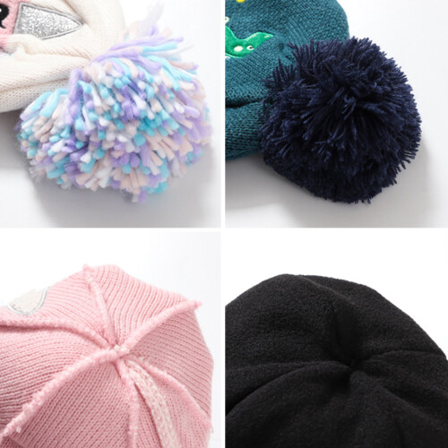 Cappello e guanti per bambini a due pezzi, 80 g, 50-56 cm, neutro 2