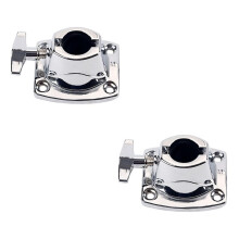 Cymbal Base Clamp Drum Hardware Pack 2pcs Lightweight Accessory for Drum Set WC20 Adjustable Metal Design