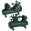 A107 Mini compressore d'aria 133x95x45mm verde AA 13