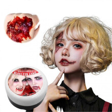 Halloween Fake Plasma Halloween Fake Blood Gel Body Paint Halloween Stage Makeup Gel for Halloween Festival And Party