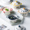 (Bubble Fish) Convenient Storage Ceramic Souffle Baking Bowls Safe To Ceramic Bowl 3