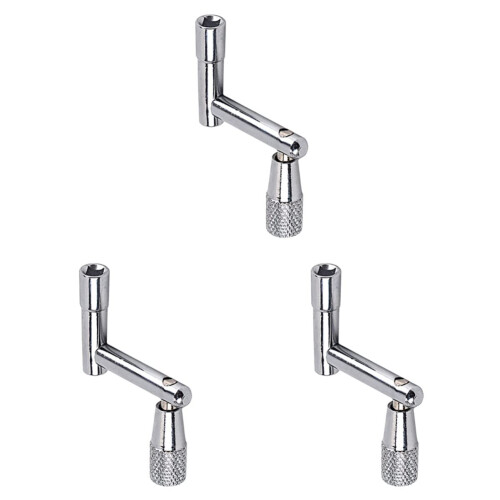 3pcs Professional Drum Key Set Ratcheting Drum Wrench Tuning Keys for Percussion Instruments, Durable and Efficient