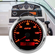 GPS Speedometer 85mm/3.35in, 120MPH, Waterproof, Colorful Backlight