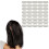 40pcs Wig Clip Set Stainless Steel DIY 9 Teeth 12