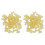 2 Bag Hair Extension Granule Bead Yellow 4