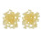 2 Bag Hair Extension Granule Bead Yellow 2