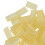 2 Bag Hair Extension Granule Bead Yellow 14