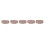 50pcs 8 Tips 8 Teeth Snap Comb Wig Clips Stainless 10
