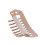 50pcs 8 Tips 8 Teeth Snap Comb Wig Clips Stainless 15