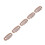 50pcs 8 Tips 8 Teeth Snap Comb Wig Clips Stainless 13