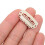 50pcs Wig Snap Clip 6 Teeth U Shape Snap Clips 13