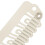 50pcs Wig Snap Clip 6 Teeth U Shape Snap Clips 14