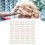 50pcs Wig Snap Clip 6 Teeth U Shape Snap Clips 11