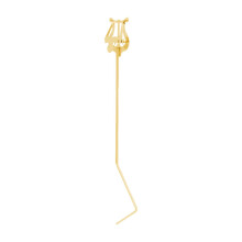 Clarinet Lyre Holder, 34x2x7 cm Sheet Music Stand, Durable Musical Instrument Accessory, Compatible with Clarinet