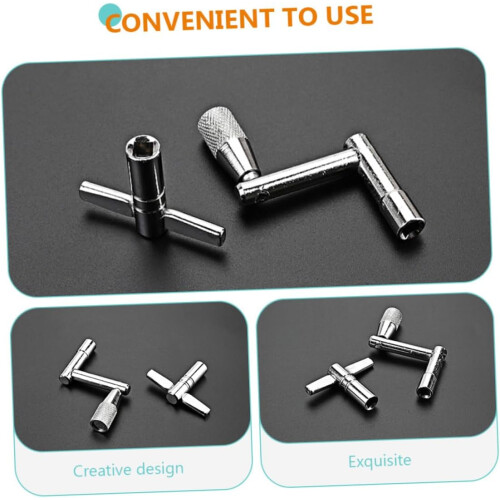 Drum Adjustment Key Kit 12pc Wrench Set for Quick Drum Accessory Replacement and Assembly Compatible with Standard Drums 1