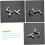 Drum Adjustment Key Kit 12pc Wrench Set for Quick Drum Accessory Replacement and Assembly Compatible with Standard Drums 5