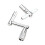 Drum Adjustment Key Kit 12pc Wrench Set for Quick Drum Accessory Replacement and Assembly Compatible with Standard Drums 1