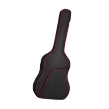 Acoustic Guitar Bag Electric Bass Bag 40 Inch 41 Inch Lightweight Thickened Soft Case for Folk Concert Red
