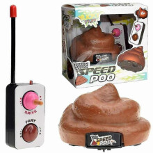 RC speed poo toy,Remote Control Speed Poo Tricky Toy, for halloween party game