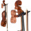 Violin Accessories Wooden Viola Wall Mount with Bow Hook, Small Size 4.6x9cm for Professional Use 5
