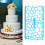 Plastic Embossing Mold DIY Fondant Cake Cutter 11