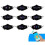 Bluetooth Led Mask Luminous  Programmable Message Display Face Mask for club and party 12