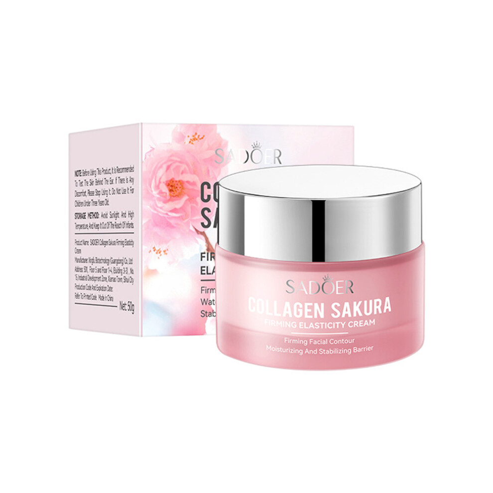 Sakura Collagen Cream 50gSADOER Elastic Firming Moisturizing Cream-image-OPC-PJQG8NT-NEW