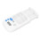 Distributeur intelligent de pilules à 2 compartiments, blanc, 9x5x2 cm 9