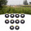 10PCS 2.5CMx60M Bird Deterrent Reflective Scare 12