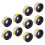 10PCS 2.5CMx60M Bird Deterrent Reflective Scare 8