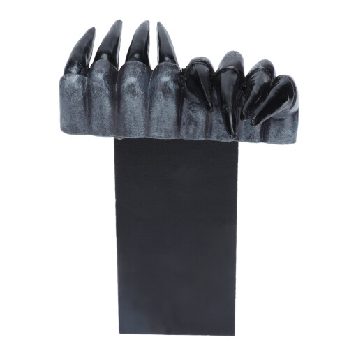 3D Devil's Hand Bookmark Resin Craft Decoration for Desk Unique Gift Item