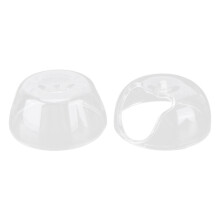 Mini bañera transparente con forma de manzana para hámster 0,2 L