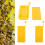 20Pcs Queen Bee Cages Yellow Plastic Capture Box 10