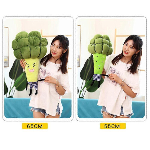 Cute Multi-functional Pillow Vegetable Broccoli  Plush Toys Soft Comfortable 1